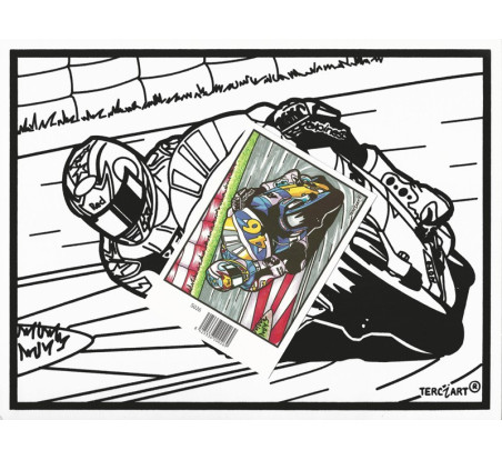 COLORIAGE MOTO