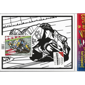 COLORIAGE MOTO