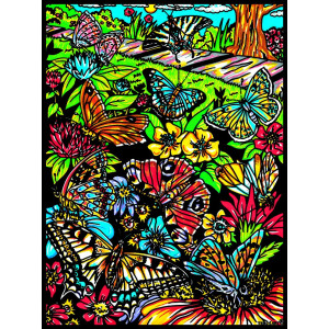 Tableaux de coloriage PAPILLON