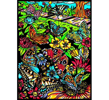 Tableaux de coloriage PAPILLON