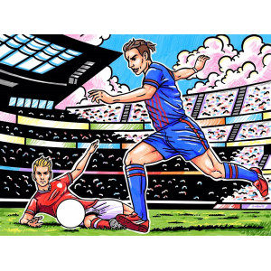 Tableaux de coloriage FOOTBALL