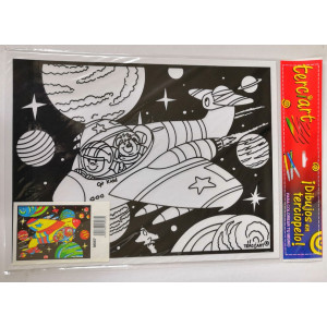 Tableaux de coloriage CAPITAINE PLANETE