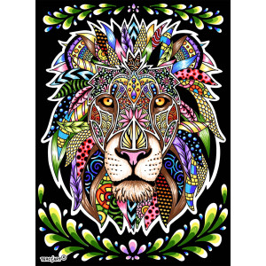 Tableaux de coloriage mandala animaux