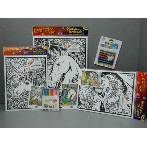 Coffret coloriage licorne