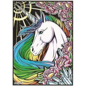 Coffret coloriage licorne