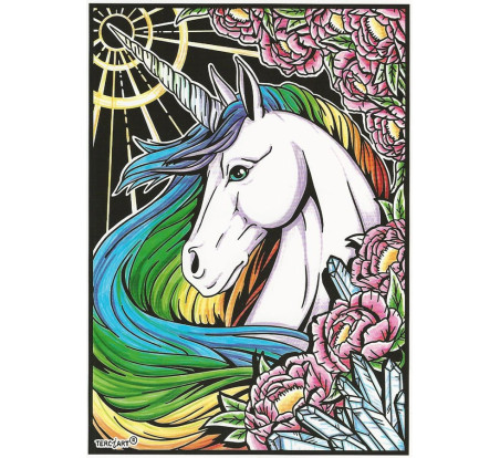 Coffret coloriage licorne