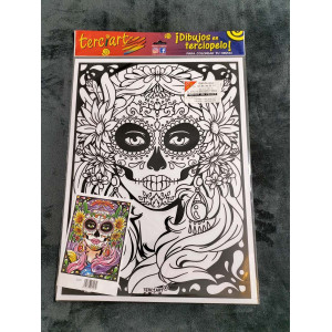 Tableaux de coloriage CALAVERA