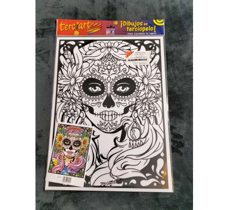 Tableaux de coloriage CALAVERA