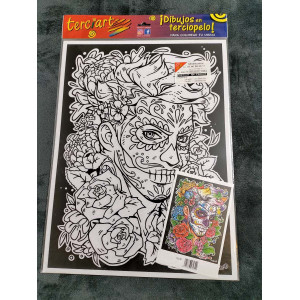 Tableaux de coloriage Joker Face