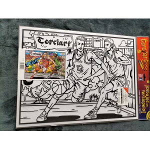 Tableaux de coloriage Basket