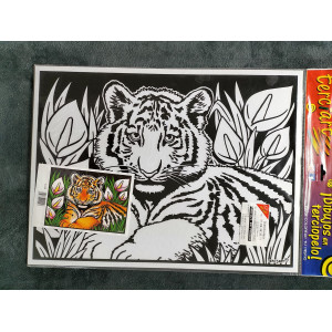 Tableaux de coloriage Tigre