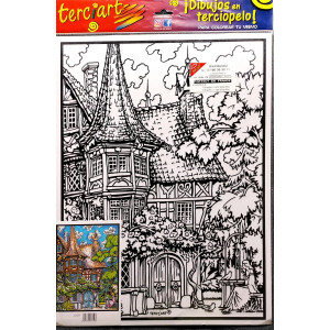 coloriage maison