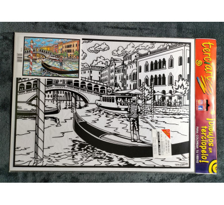 coloriage venise
