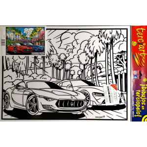 Tableaux de coloriage Maserati