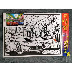 Tableaux de coloriage Maserati